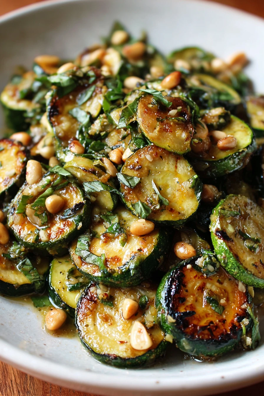Master Sautéed Zucchini with Mint, Basil & Pine Nuts: Quick One-Pan Recipe