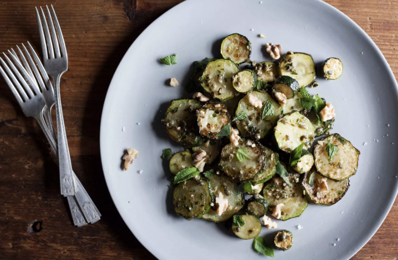 Sautéed Zucchini: Mint, Basil, Pine Nut Flavor Explosion for Any Meal